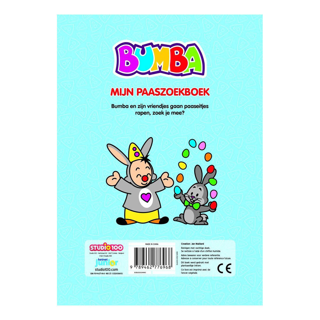 Studio 100 bumba mijn paas zoekboek