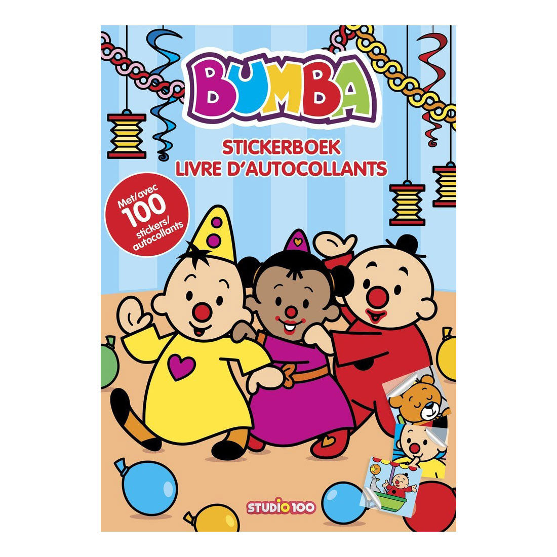 Studio 100 bumba stickerdoeboek verjaardag