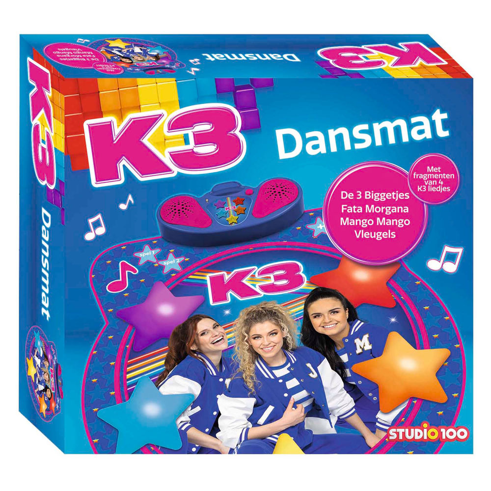 Studio 100 k3 interactieve dansmat - sport