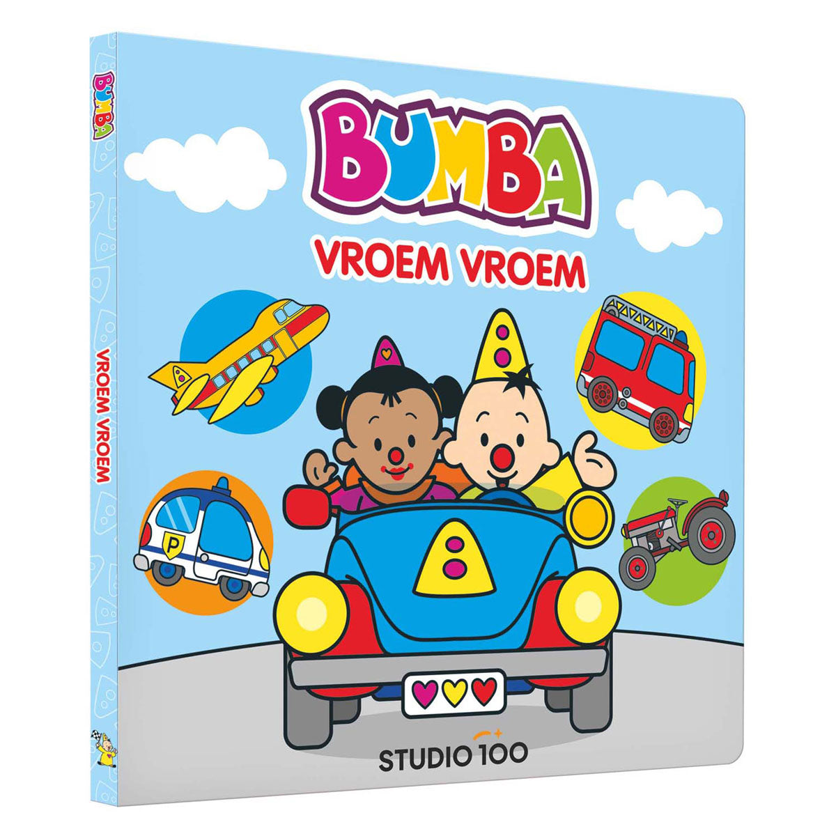 Bumba kartonboek - vroem vroem