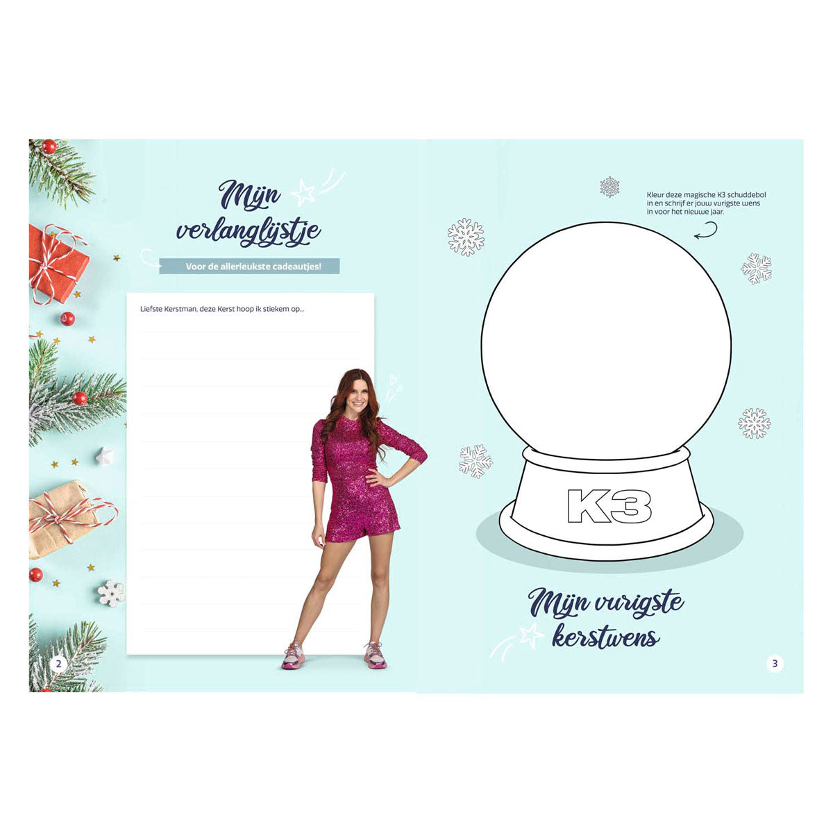 K3 kerstspecial doeboek