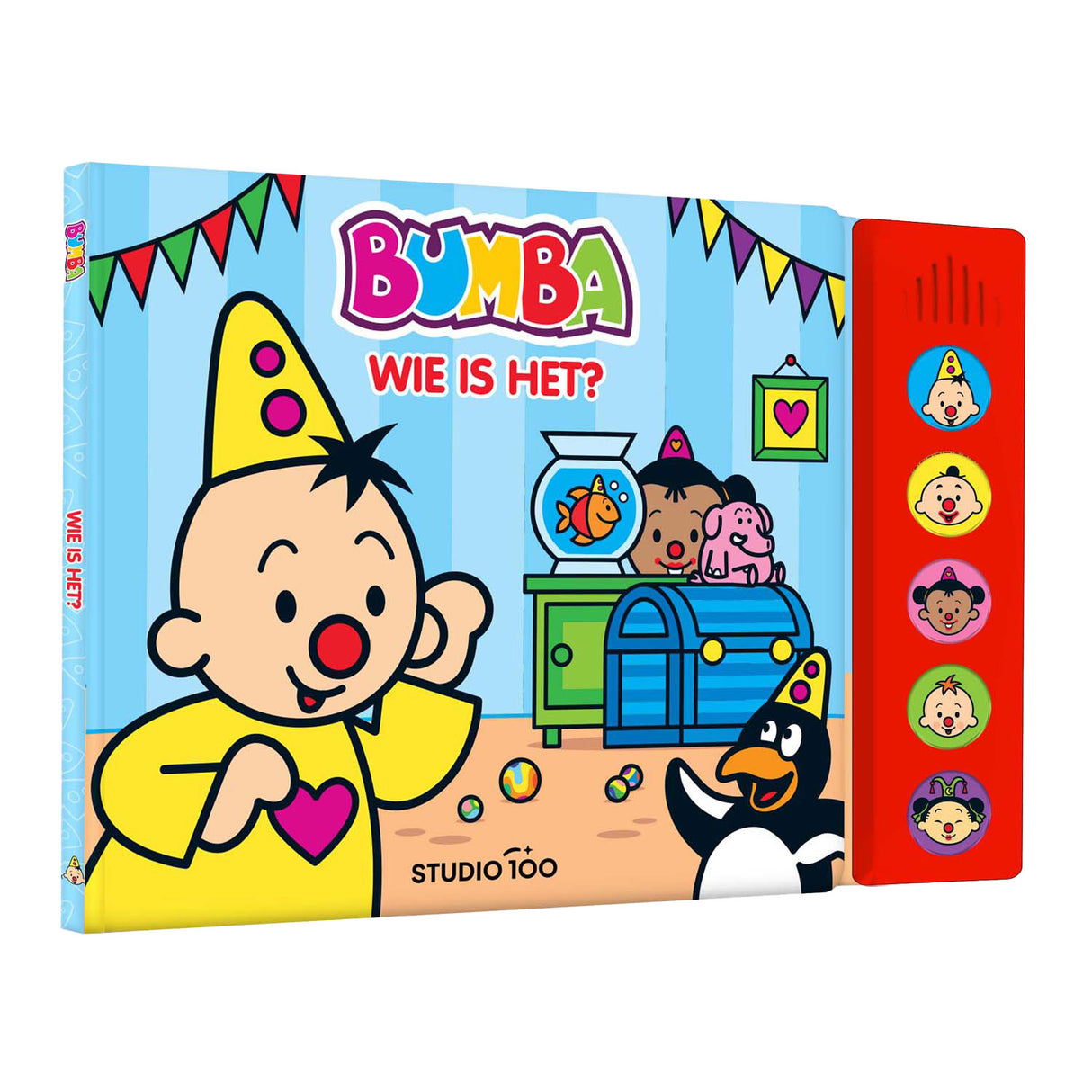Studio 100 bumba geluidenboek - hoor eens wie daar is!