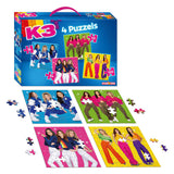 Studio 100 k3 4in1 puzzel - sterretjes