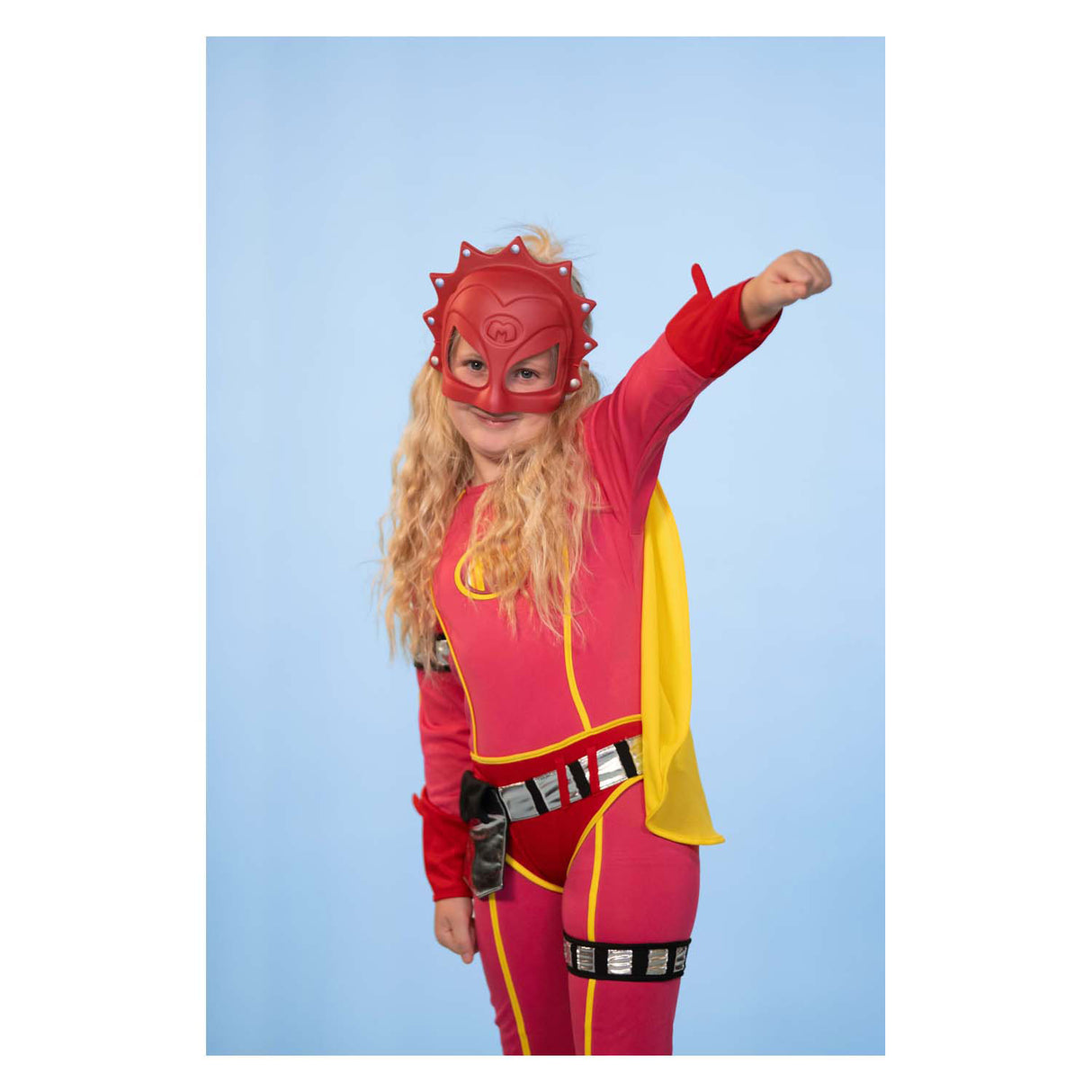 Studio 100 mega mindy verkleedpak met cape, 3-5 jaar