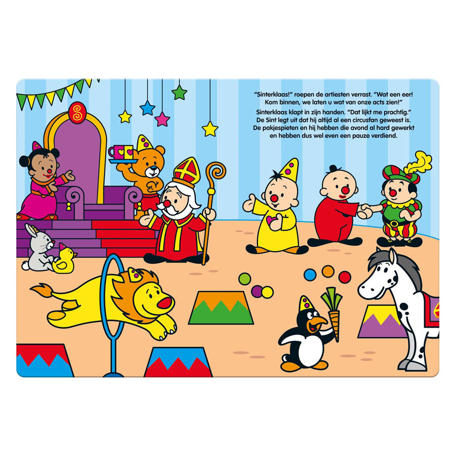Studio 100 bumba kartonboek - sinterklaas is foetsie!