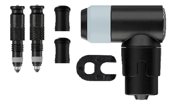 Schwalbe ventielverlenger clik ventiel valve extension sv kit with pump head