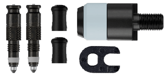 Schwalbe ventielverlenger clik ventiel valve extension sv kit with pump adapter