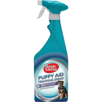 Eenvoudige oplossing voor puppytrainingspray