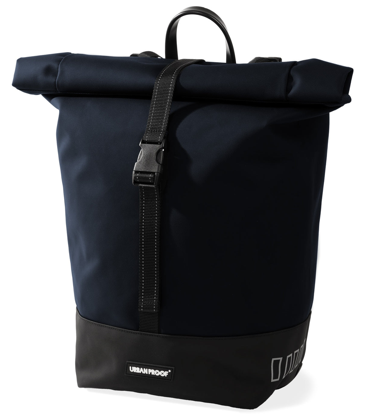 Urbanproof urban proof single rolltop tas 20l blauw recycled