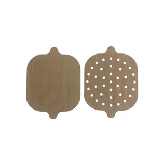 Nostik airfryer bakvellen 2 stuks vierkant 24x24cm
