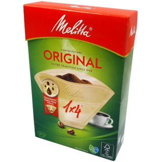 Melitta koffiefilters 1x4 80 stuks bruin