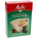 Melitta koffiefilters 102 80 stuks bruin