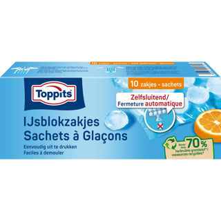 Toppits ijsblokzakjes 10 stuks