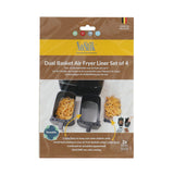 Nostik beschermfolie dubbele airfryer set van 4