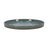 Bord plat d26 cm basalt ocean green