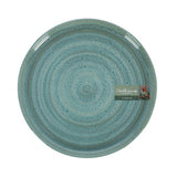 Bord plat d26 cm basalt ocean green