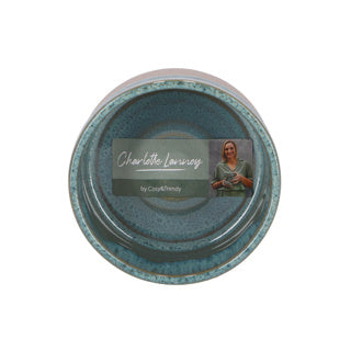 Schaaltje d10xh3,7 cm basalt ocean green
