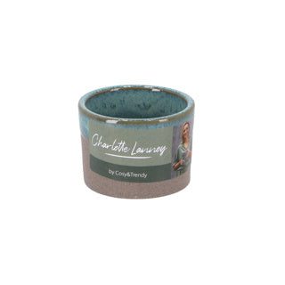 Aperopotje d5,8xh4 cm basalt ocean green