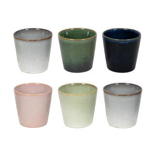 Koffiemok wind ø7,5cm 200ml 5 assorti