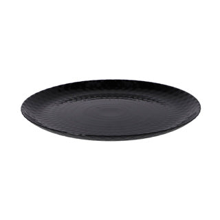 Bord plat 25 cm pampille zwart
