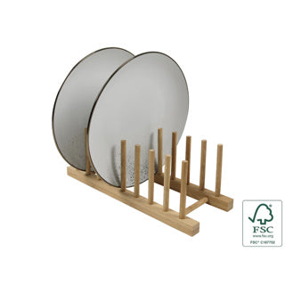 No brand bordenrek bamboe 32,5x12x11,5 cm fsc