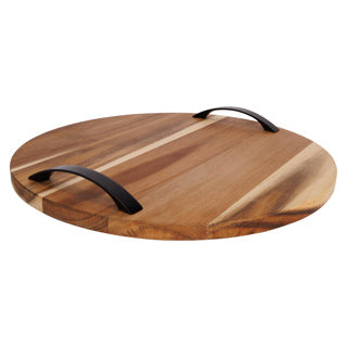 No brand serveerplank acacia d35 cm met handvat