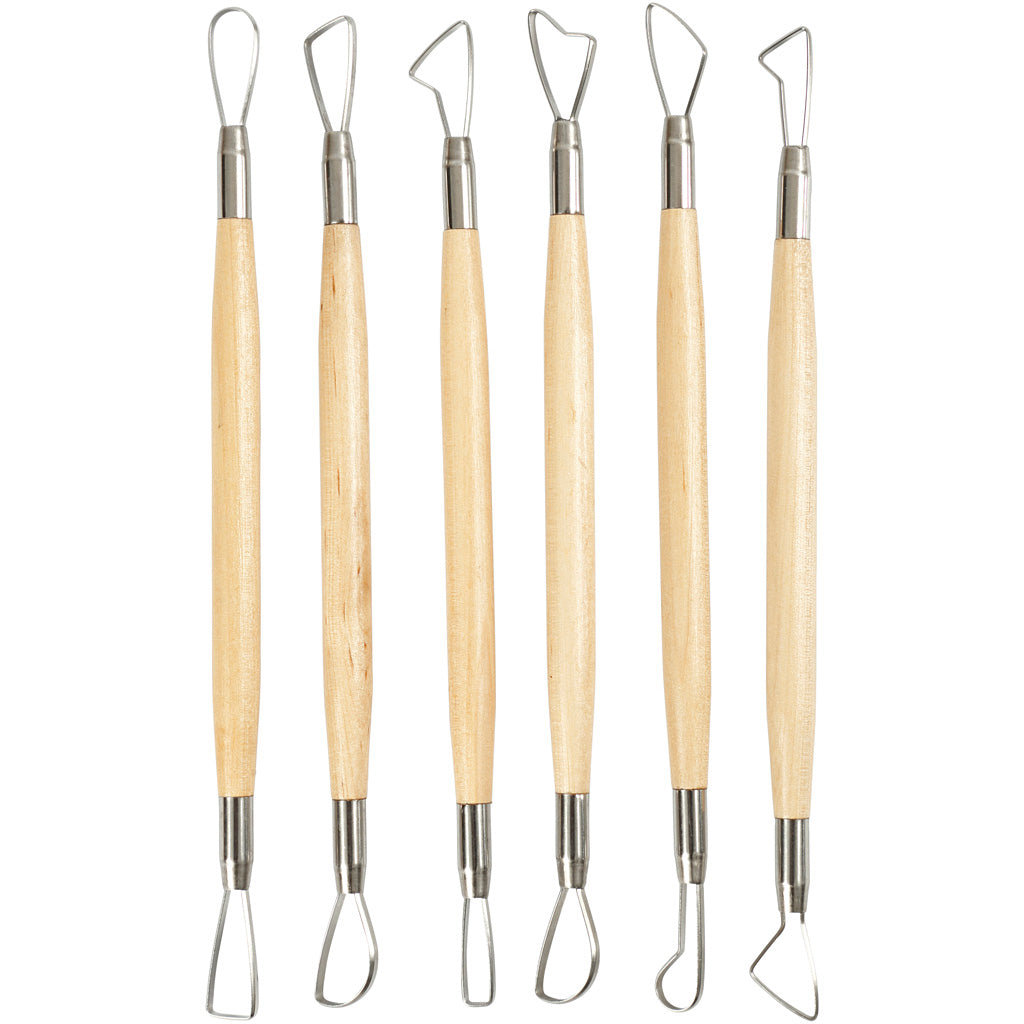 Creativ company mirretes set scherpe kanten, 6st.