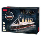 Cubic fun 3d puzzel titanic met led verlichting