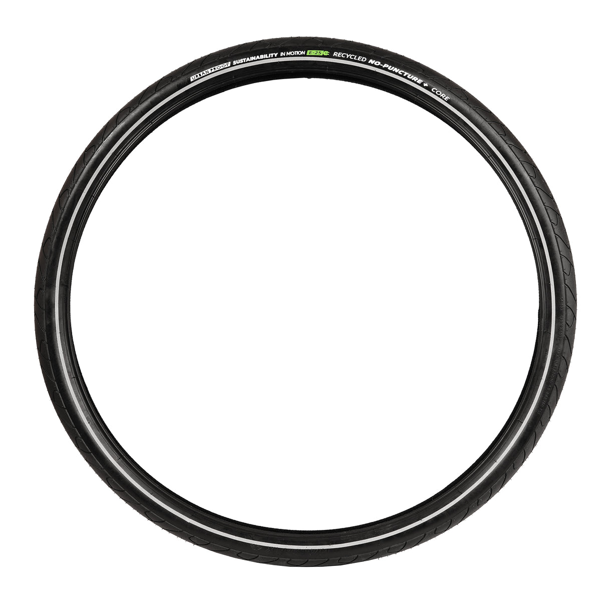 Urbanproof gerecyclede buitenband urban proof 1mm core 28 x 1.50 40-622 - zwart