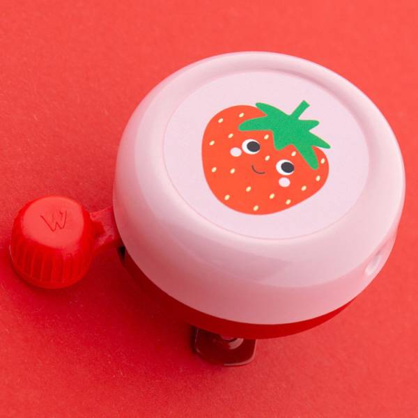 Qibbel widek bel explorer happy strawberry rood roze