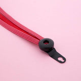 Qibbel widek snelbinder explorer 16 zwarte beugels rood roze