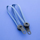 Qibbel widek snelbinder venture 24 zwarte beugels blauw wit