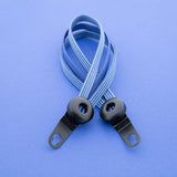 Qibbel widek snelbinder venture 24 zwarte beugels blauw wit