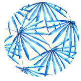 Bord melamine ø25 cm 4 assorti