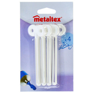 Metaltex tube sleuteltjes 4 stuks