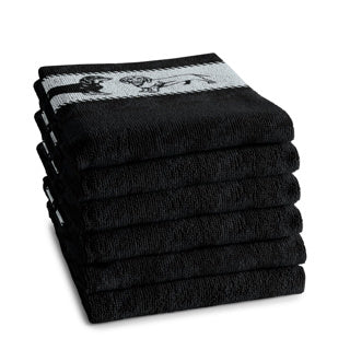 Ddddd keukendoek saar 50x55 black