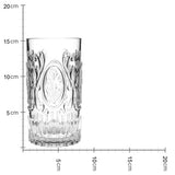 No brand tumbler acrylic clear 8.2x8.2x15.2cm