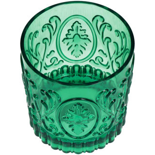 No brand tumbler acrylic green 8.9x8.9x9.5cm