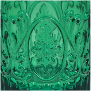 No brand tumbler acrylic green 8.9x8.9x9.5cm