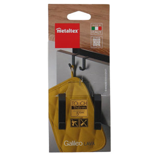 Metaltex haak dubbel kast