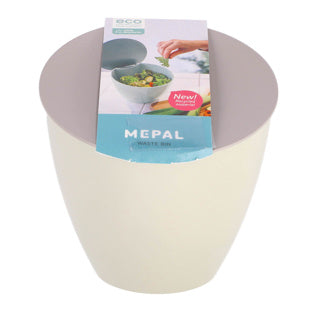 Mepal afvalbakjes calypso 2,2 liter nordic white