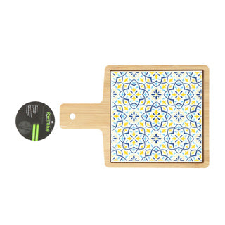 Serveerplank bamboo keramiek