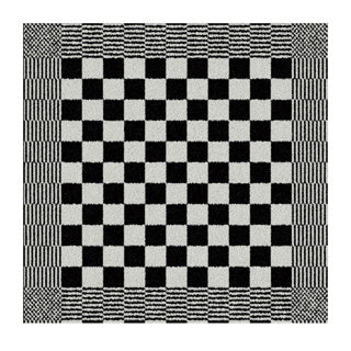 Ddddd keukendoek barbeque 50x55 black