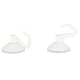 Metaltex haken met zuignap 2 stuks wit