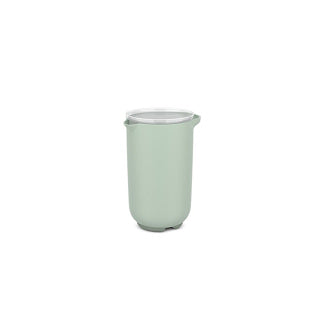 Mixbeker 1l met deksel nordic salie