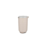 Mixbeker 1l met deksel chalk
