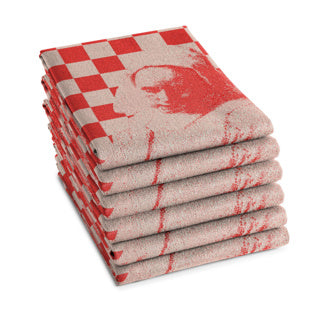 Ddddd theedoek milk maid 60 x 65 red