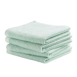Ddddd vaatdoek basic pastel green 30 x 30 cm set 4