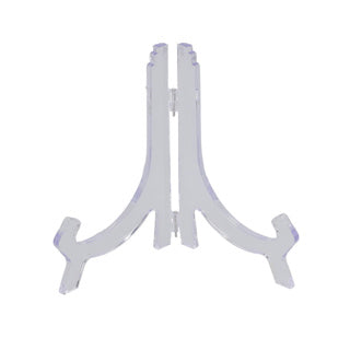 Metaltex bordenhouder 18-26 cm transparant