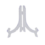 Metaltex bordenhouder 18-26 cm transparant